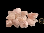 Morganit - Beryll Rohsteine - 0,1 kg